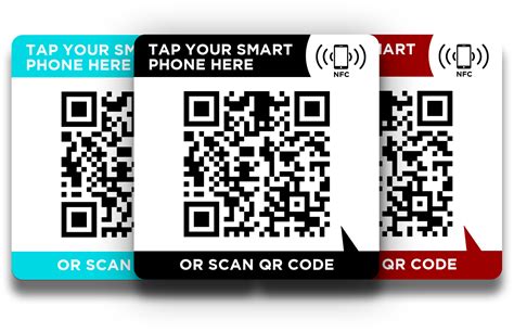 Set Of 20 Nfc And Qr Code Decal Nfc Solutions For You