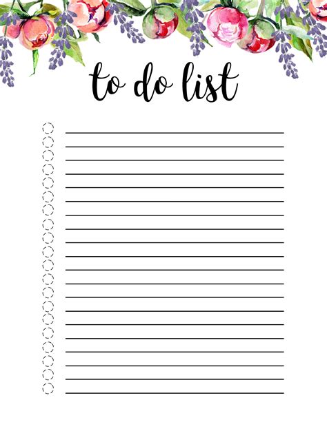 Fill, sign and send anytime, anywhere, from any device with pdffiller. Floral To Do List Printable Template - Paper Trail Design