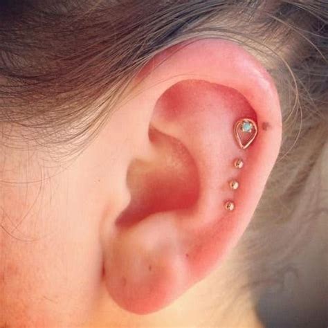 10 Unique And Beautiful Ear Piercing Ideas Cute Ear Piercings