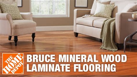 I went to all of the big box chains as well as a few of the smaller mom and pop shops; Bruce Mineral Wood Laminate Flooring - The Home Depot - YouTube
