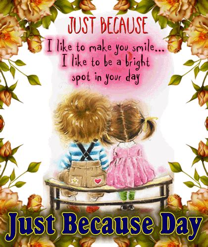 Just Because Day Ecard For You Free Just Because Day Ecards 123