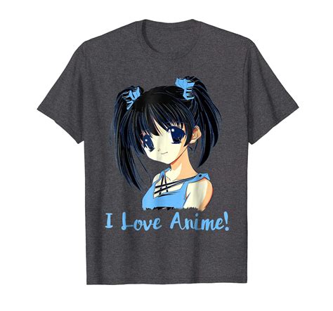 I Love Anime Anime Girl T Shirt Ln Lntee