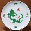 Chinoiserie Dragon Plate Antique Porcelain by Meissen | Dragon plate ...