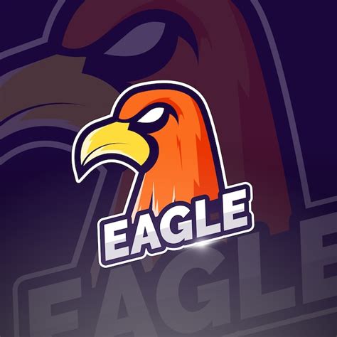 Premium Vector Eagle Mascot Esport Logo Design