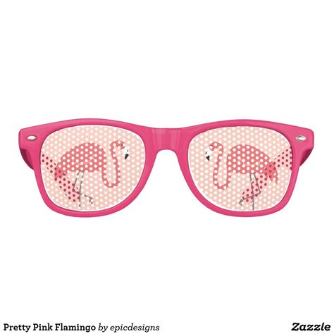 Pretty Pink Flamingo Retro Sunglasses Retro Sunglasses