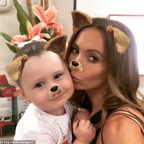 Cricket Wag Kyly Clarke And Daughter Kelsey Lee Pose For A Sweet Selfie