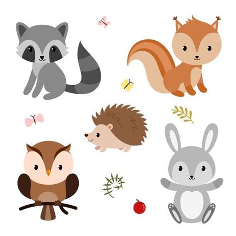 Woodland Baby Shower Clip Art 10 Free Cliparts Download