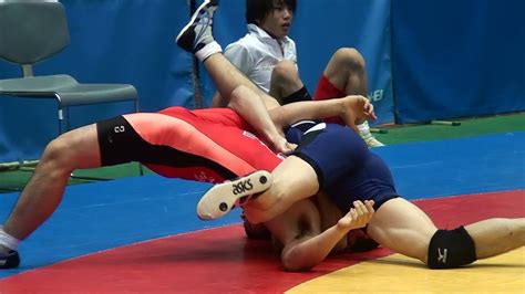 Freestyle Wrestling Pin Tenri University Vs Tezukayama Youtube