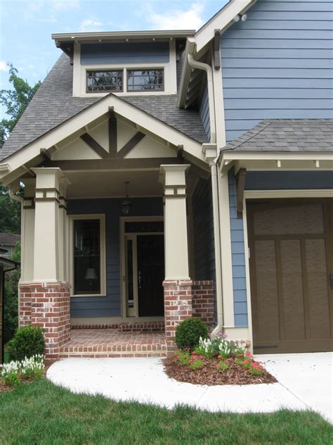 10 Brown House With Blue Door