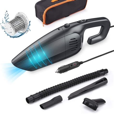 Car Vacuumccjk Corded Handheld Car Vacuum Cleaner7000pa Powerful