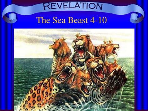Ppt Revelation 131 18 Satans Agents The Sea Beast