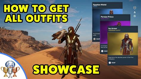 Assassin S Creed Origins All Outfits Showcase And How To Get Them