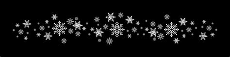 Premium Vector Snowflakes White Snowflakes On Black Background