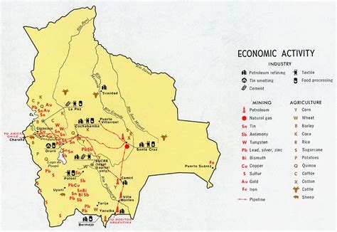 The country occupies an area about twice the size of spain. La Geografía de America Latina: La historia del estaño en ...