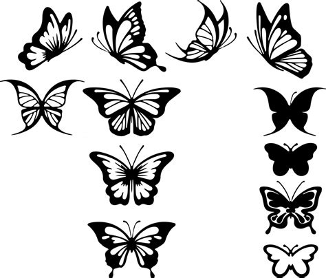 Butterfly Drawing Outline At Explore Collection Of