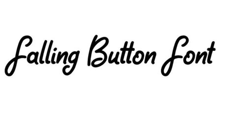Falling Button Font Free Download Fontsmag