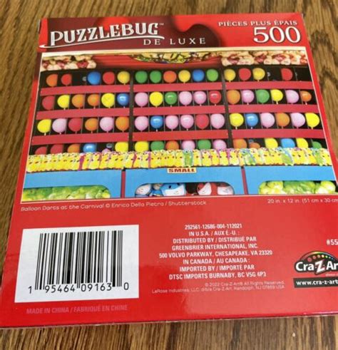 Puzzlebug Deluxe 500 Thicker Pieces Puzzle 195464091630 Ebay