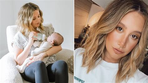Ashley Tisdale On Postpartum Recovery Breastfeeding Struggles And Switching To Formula