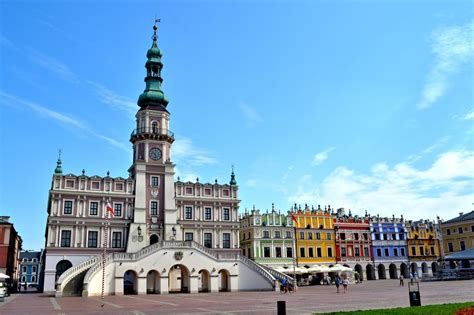 Zamosc Town Hall Beauty Of Poland