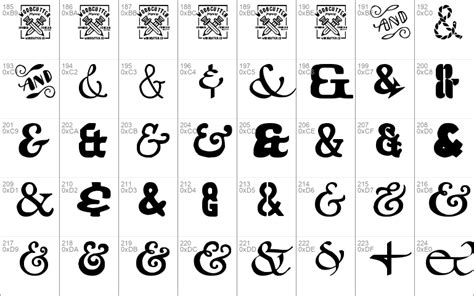 Ampersand Windows Font Free For Personal Commercial Modification