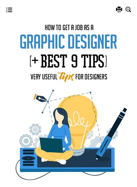 How To Get A Job As A Graphic Designer Best 9 Tips Articles