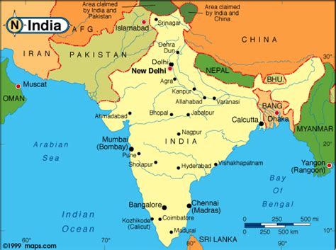 India Map Bombay