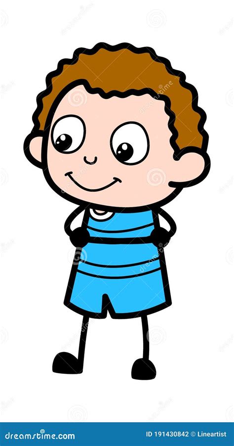 Folded Arms Kid Cartoon Stock Illustration Illustration Of Character