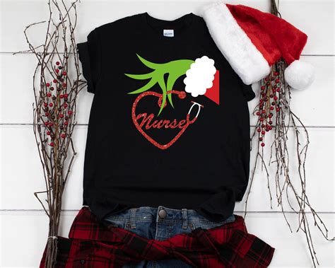 Excited To Share The Latest Addition To My Etsy Shop Nurse Christmas Shirt Grinch Nurse