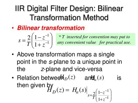 Ppt Iir Filter Design Basic Approaches Powerpoint Presentation Id