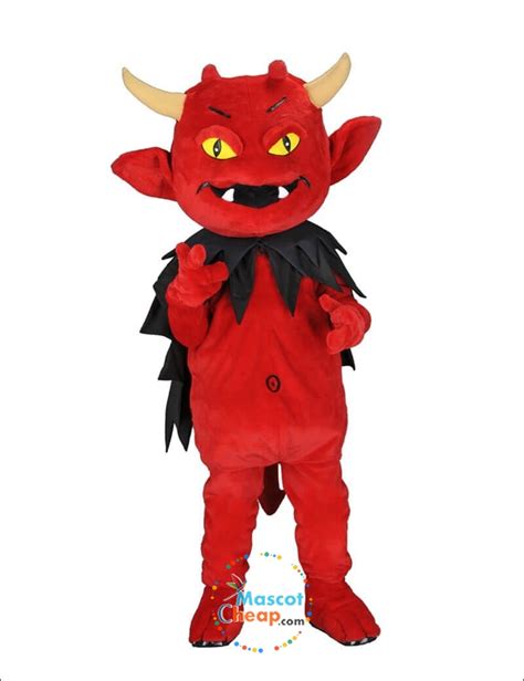 Red Devil Mascot Costume