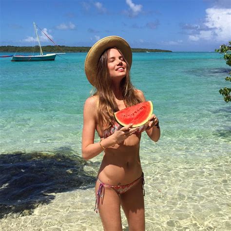Alicia Rountree Bikini Photo Shoot Beach In Mauritius December 2015