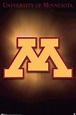 University of Minnesota Golden Gophers Sports Athletic Logo Poster