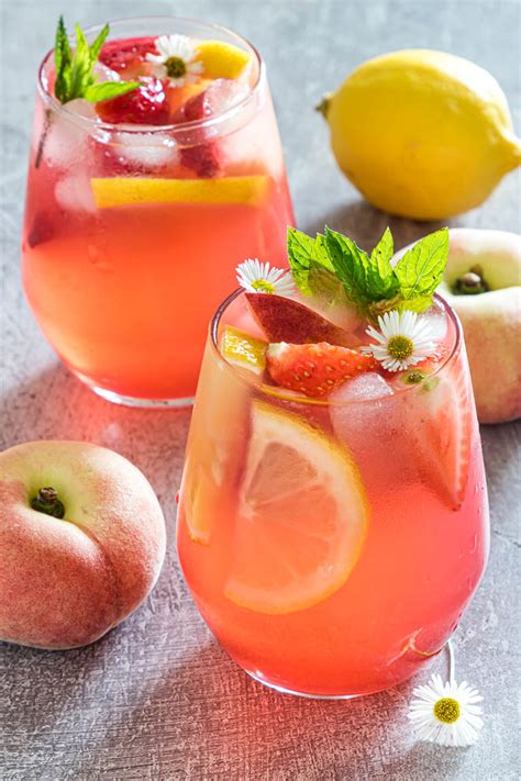Easy Fresh Peach Lemonade Recipes From A Pantry