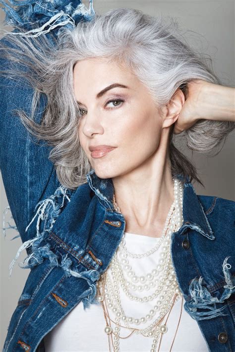Cordelia Dietrich Silver Grey Hair Gorgeous Gray Hair Silver Haired Beauties