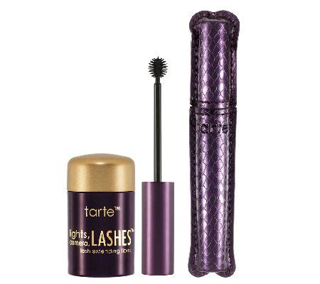 If you're tired of your mascara flaking, smudging, and clumping, this one is a game changer. tarte LCL Extend Lash Extending Fibers & LCL Mascara Duo ...