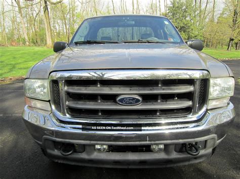 2003 Ford F 350 Xlt Lariat Crew Cab 10 Cylinder 4x4 1 Ton Pickup