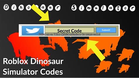 Roblox Dinosaur Simulator Promo Codes - 