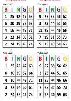 Silabario En Espanol Para Mungfali Silabario En Bingo Para Imprimir Cartones De Bingo