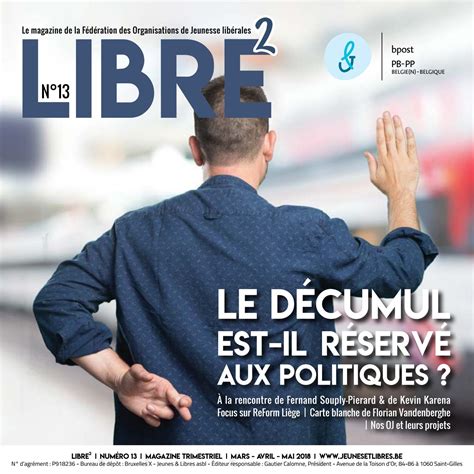 Libre² Numéro 13 By Jeunes And Libres Issuu