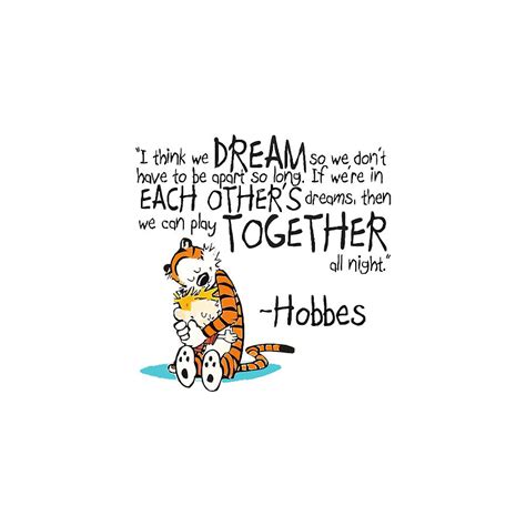 Calvin And Hobbes Dreams Quote Digital Art By Happy Holliday Fine Art