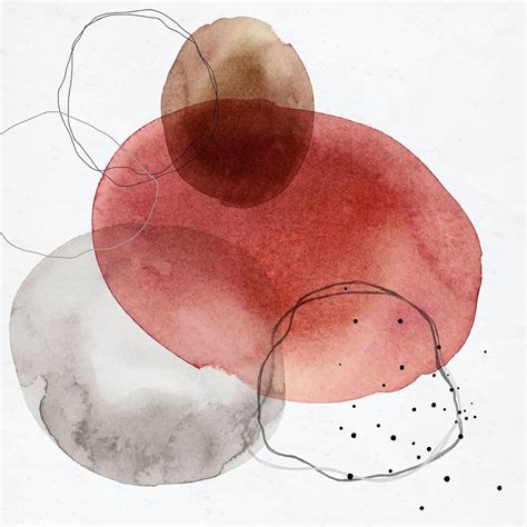 Download Premium Illustration Of Colorful Abstract Watercolor Circles
