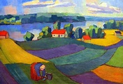 Gabrielle Münter (1877- 1962) fue una pintora alemana del expresionismo ...