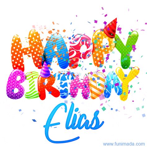 Happy Birthday Elias S