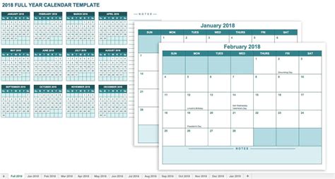Year Calendar In Excel Month Calendar Printable