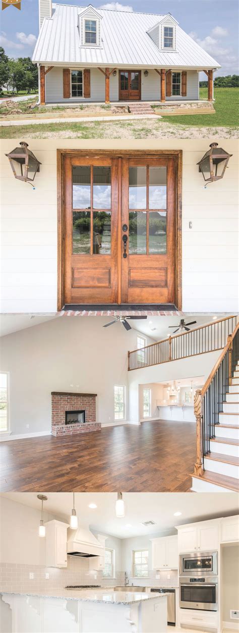 Two Pictures Show The Inside Of A House And Outside Of A Kitchen With
