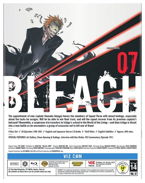 Bleach Set 7 Blu Ray Crunchyroll Store