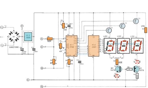 Assemble A DIY Multimeter Digital Voltmeter And Ammeter Circuits Gallery