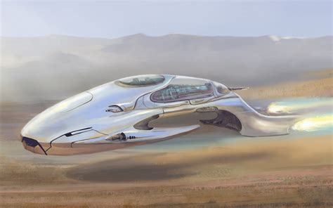 Sci Fi Futuristic Art Artwork Vehicle Transport Vehicles