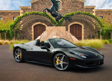 View the top luxury sports cars to find the right car for you. Black Ferrari 458 Spyder #lamborghini | Luxury cars, Ferrari, Sports cars luxury