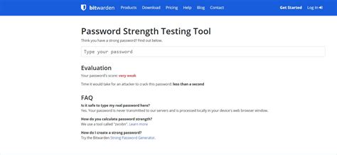 Why Is Password Strength Important Password Strength Testing Tool